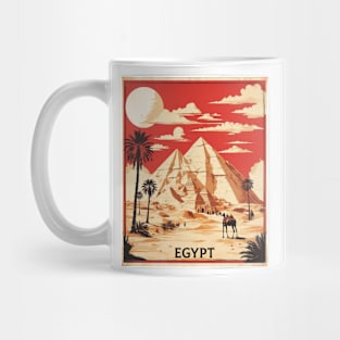 Egyptian Desert Vintage Poster Tourism Mug